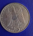 1980 D Germany 5 Deutsche Mark Walther von der Vogelweide KM# 152 — photo 2
