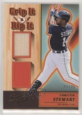 2019 Panini Leather & Lumber Grip It-N-Rip It Gold 21/35 Christin Stewart 8d2