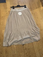 See By Chloe Sweet Beige With Silver Skirt Size 40 New With Tags