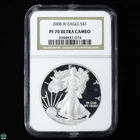 2008-W American Silver Eagle Proof NGC PF 70 ULTRA CAMEO