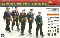 Miniart World War Ii Soviet Naval Troops Marinetruppe Figuren 1:35 Bausatz 35094
