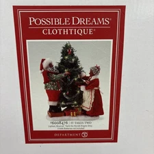 Possible Dreams Santa It Takes Two African American 6008476