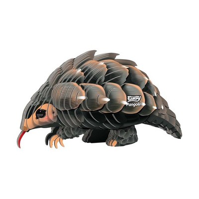 Eugy Pangolin 3D Cardboard Model Kit NEW IN STOCK