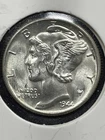 1944 Philadelphia Mercury Silver Dime Uncirculated BU High Luster
