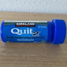 Kirkland Signature Quit 2 Nicotine Polacrilex Lozenges 2mg Mint 27 Ct