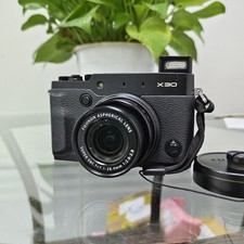 Fujifilm Fuji FinePix X30 12.0MP Digital Camera Black W/Battery+SD Card Tested