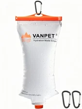 Upgrade Water Bag 2L Compatible with Sawyer Squeeze Water Filter, Durable TPU