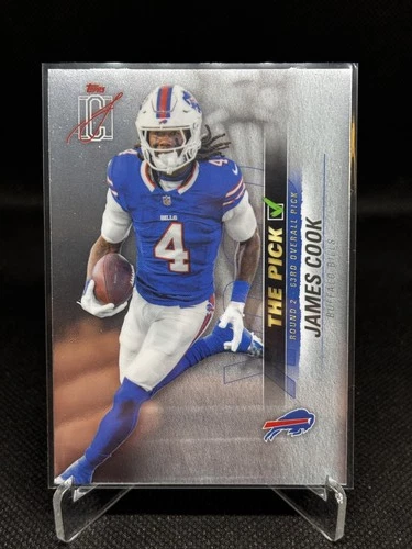 2025 Topps Signature James Cook Base (RAW)