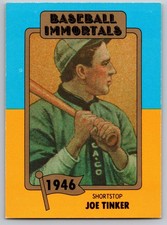 1980-87 SSPC HOF #47 Joe Tinker