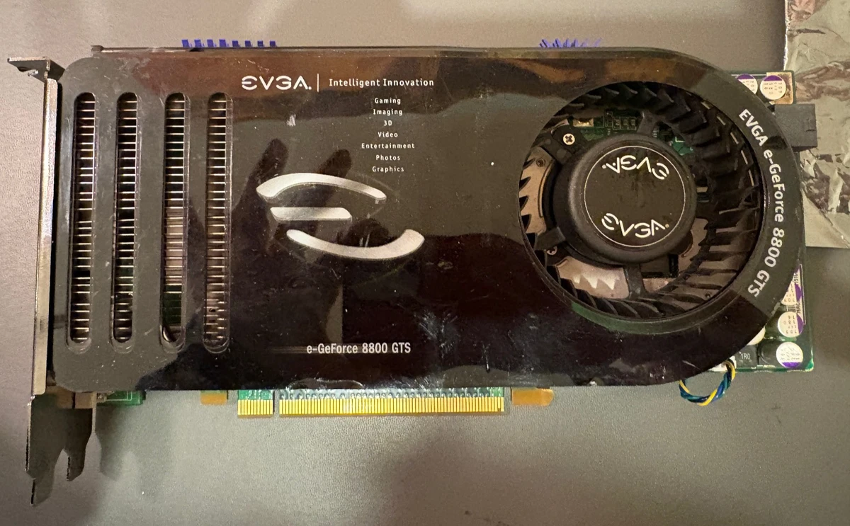 NVIDIA GeForce 8800 GTS DDR3 320 MB Memory Computer Graphics Cards