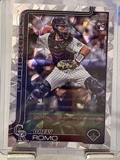 2025 Topps Series 1 Raywave Refractor Drew Romo Rookie