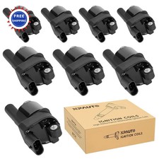 Ignition Coil Pack Compatible with Chevy Silverado GMC Sierra 2007-2017 Round