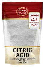 Citric Acid 2 LB Bag - 100 Pure, Food Grade Non-Gmo - Citric Acid Powder for
