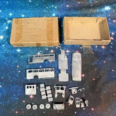 Vintage OO Scale 4mm GS MODELS Metal Bluebird Single Decker 1928 BUS Kit