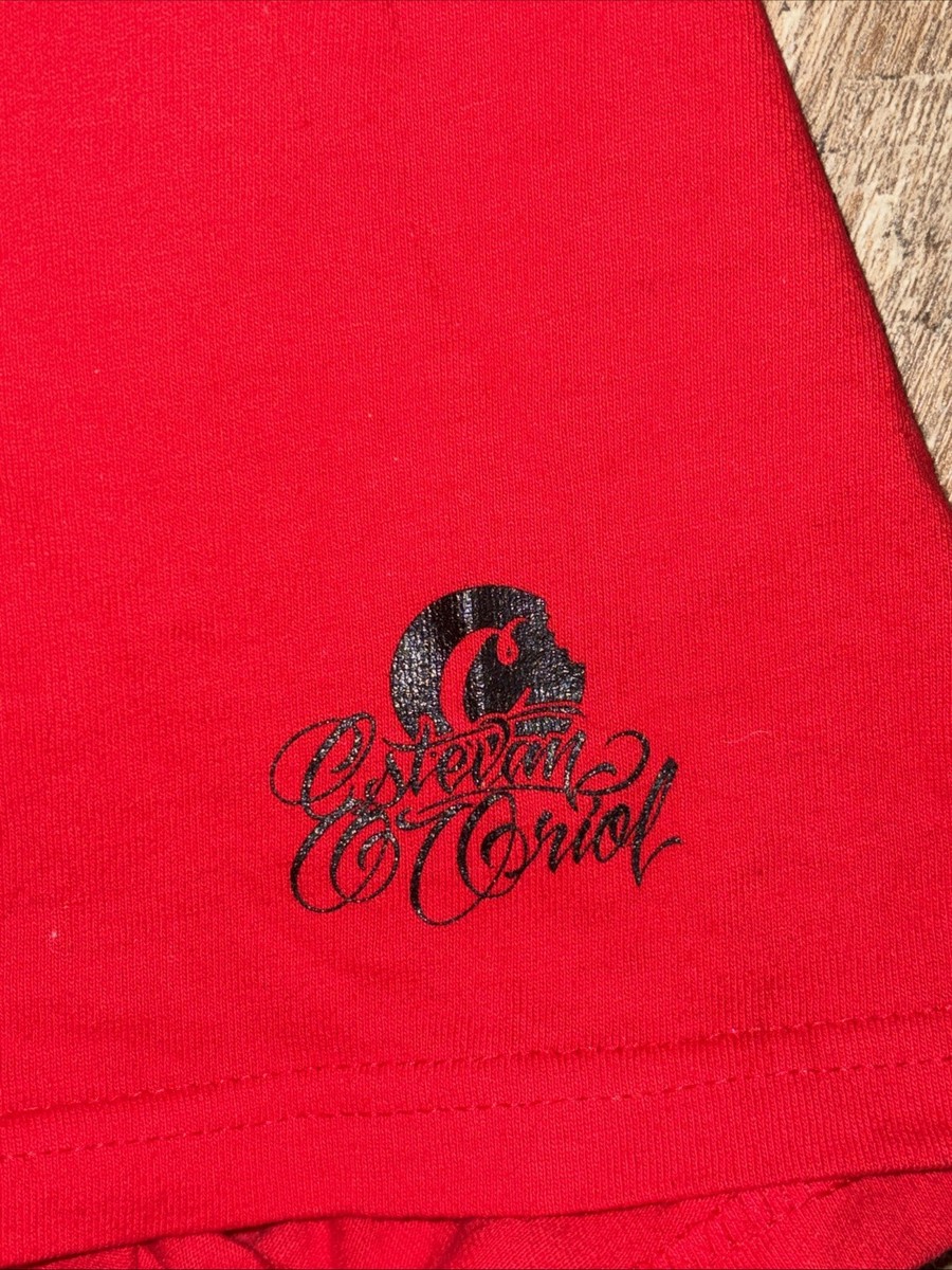 Cookies SF Men's LA Hand Sign Graphic T Red Black Berner Streetwear Size 2XL View 5