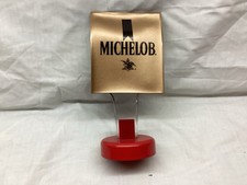 Vintage 6” Budweiser label Tap Handle with Michelob Tap Cover