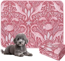 Washable Puppy Pee Pads for Dogs with Pheromones (Red 18" X24" 2 Pack), Traini