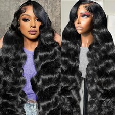 30 Inch Human Hair Body Wave Lace Front HD Wig 13x6 Lace Frontal Women's Hair