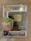 Funko Pop Roronoa Zoro Hot Topic Exclusive LE 3500 #2178 One Piece & Protector