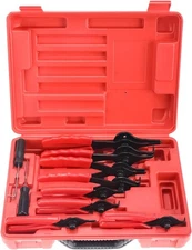 11 Pieces Snap Ring Pliers Set Internal & External Circlips Removal Heavy Duty