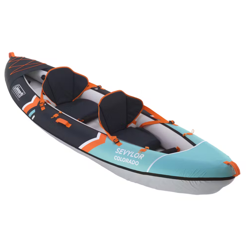 Sevylor Colorado 2P Kit Inflatable 2-Person Kayak with Drop-Stitch Seats - Picture 1 of 9
