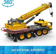 Mould King 17058 City Mobile Crane Truck Building Set, 997-Piece Toy Blocks