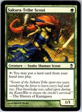 Sakura-Tribe Scout 144 C Saviors of Kamigawa Magic the Gathering MTG LP