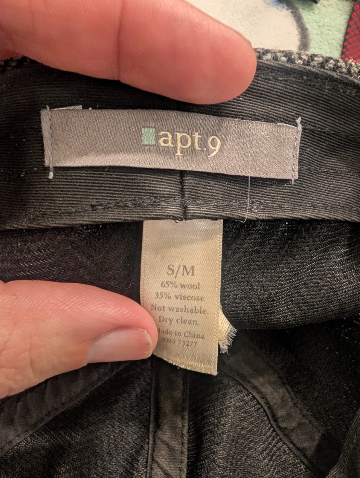 Flat Cap Men Wool Blend Small Medium Gray Apt.9 H… - image 6