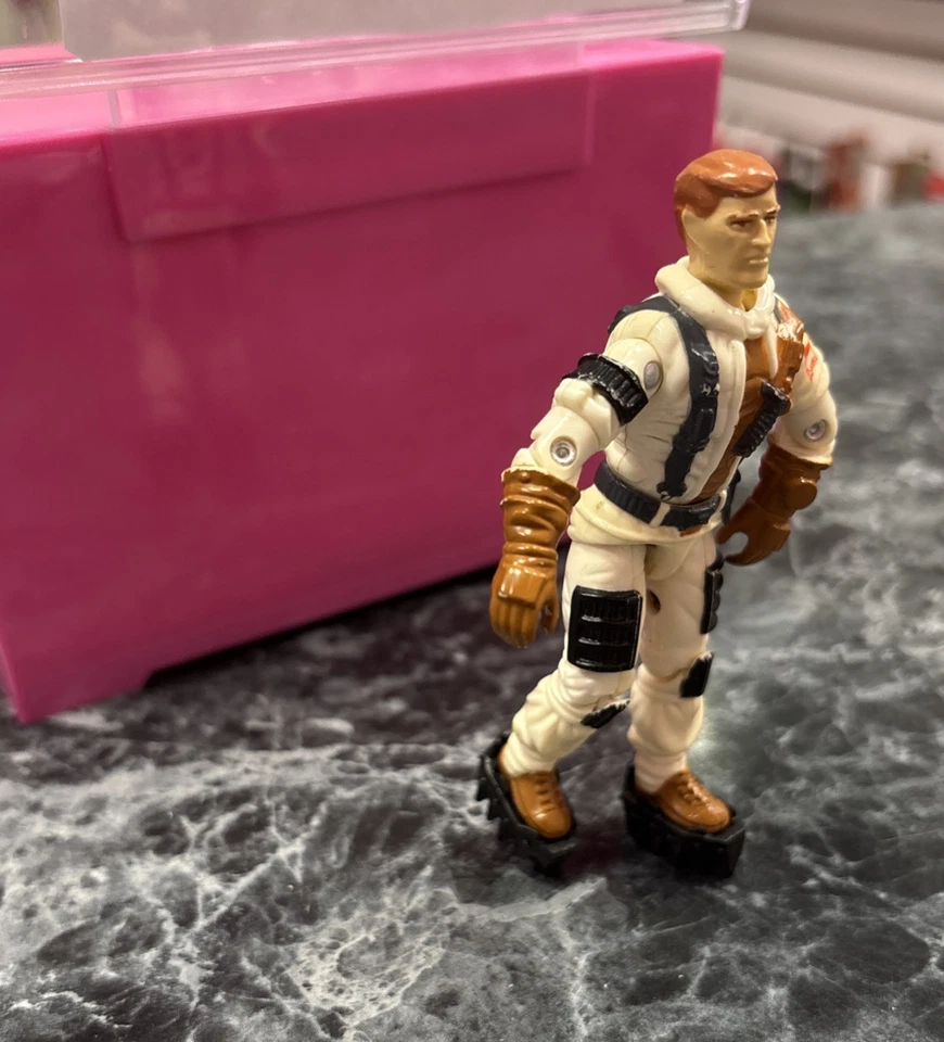 Blizzard V1 G.I. Figura de acción Joe 1988 Hasbro vintage con botas de nieve NUEVA O RING Foto 3 de 4