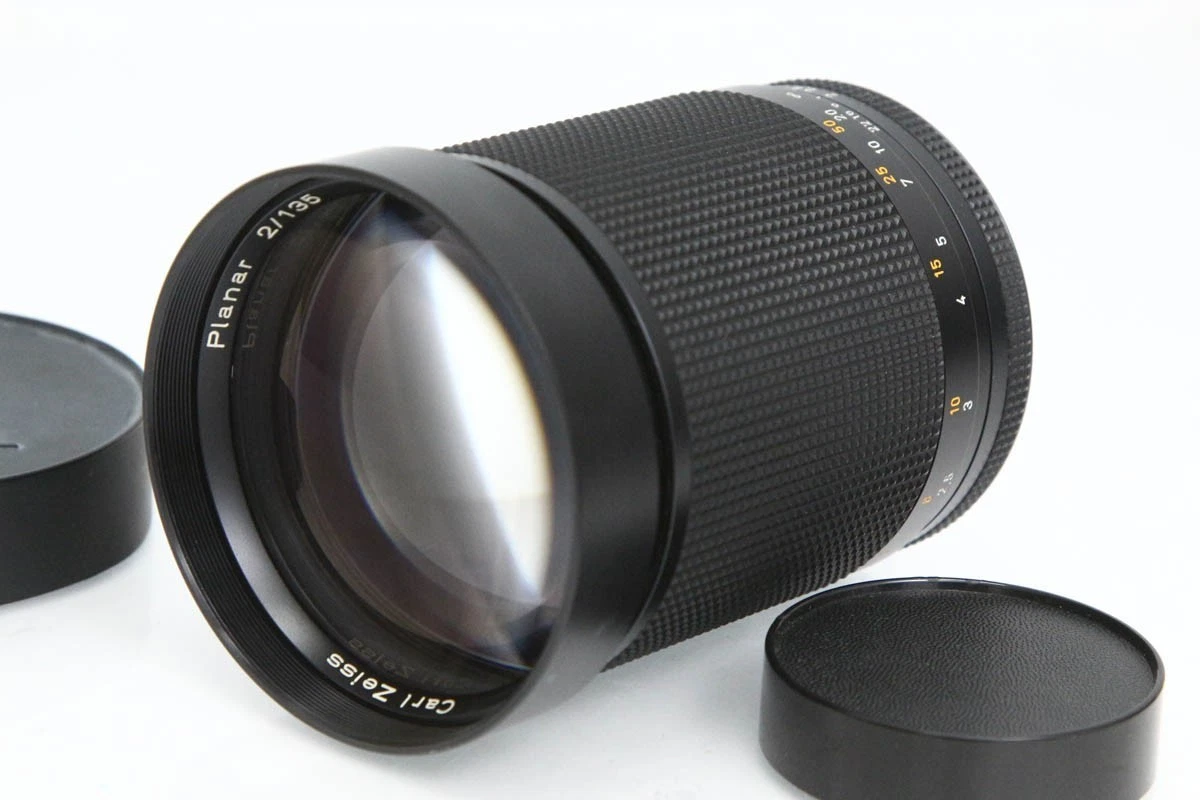 レンズ(単焦点) Carl Zeiss Planar T* 135mm F2 MMG 60year ZEISS Planar T* 135mm Focal f/2 Camera Lenses for sale | eBay