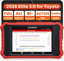 2026 Launch Creader Elite V3.0 For Toyota Lexus Bi-directional Scan Tool 376