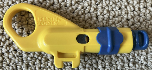 Used Klein Tools Coax Cable Radial Stripper
