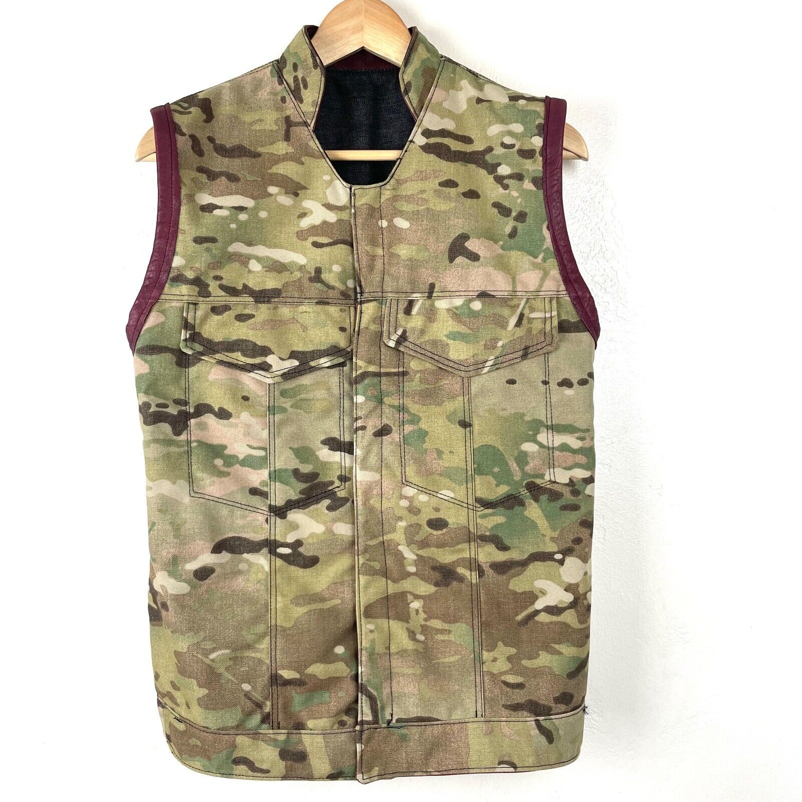 Grifter USA Masterson Reversible Motorcycle Vest Size XS - second product detail image