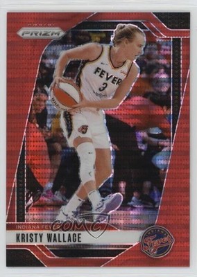 2024 Panini Prizm WNBA Red Pulsar Prizm 81/299 Kristy Wallace #133 05k9