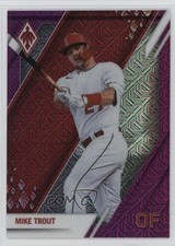 2022 Panini Chronicles Phoenix Purple Mojo /99 Mike Trout #20 0vd2