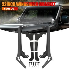 A-pillar 52 Light Bar Steel Mount Bracket For Jeep Wrangler Jl Jlu 2018-2026
