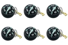 Coghlan's Ball-Type Pin-On Compass Liquid Filled Luminous Arrow Survival(6-Pack)