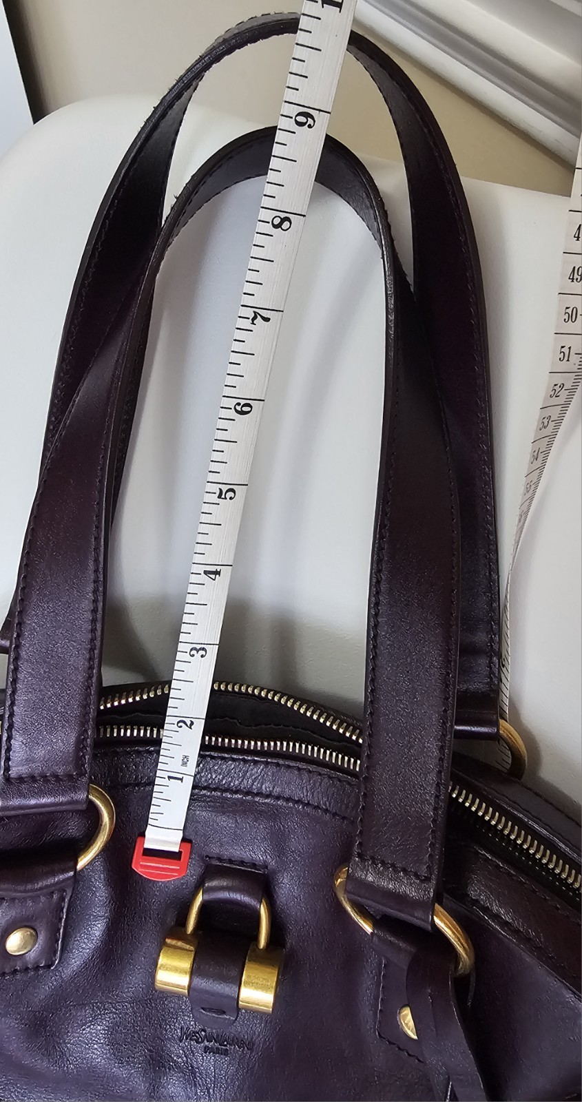 YSL Yves Saint Laurent Purple Muse Rive Gauche Sh… - image 18