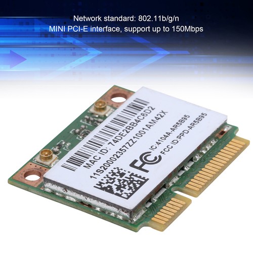 Wireless Network Card For Computer 150Mbps 802.11B G/N Half Mini Pci-E BUU - Picture 7 of 12