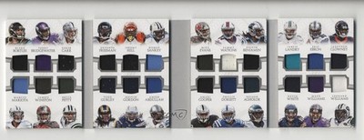 2015 National Treasures 7/49 Ameer Abdullah Devonta Freeman Eric Ebron 12hl