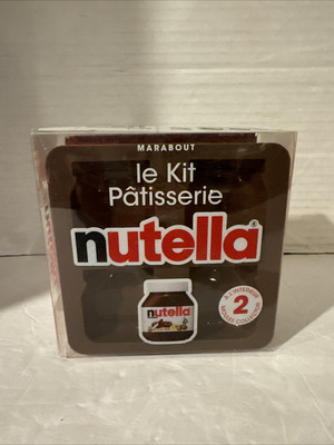 Le Kit Patisserie Nutella Book With 2 Molds