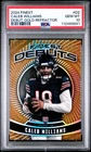 2024 Finest Caleb Williams Debuts RC Gold Refractor #/50 Bears PSA 10