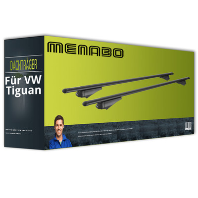 Menabo Tiger - Dachträger - Aluminium - für VW Tiguan Typ AD1 NEU