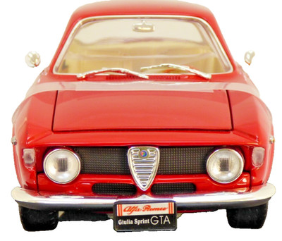 Alfa Romeo Giulia Sprint GTA 1:18 Road Signature rot Sammler Modellauto 1965