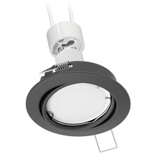 Faretto da incasso a soffitto FERE cornice da incasso antracite opaco