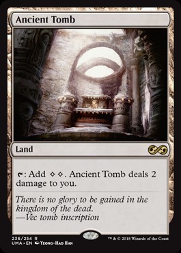 Magic the Gathering MtG Ultimate Masters Rare Ancient Tomb #236