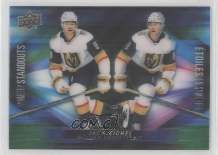 2023 Tim Hortons Collector's Series Symmetry Standouts Jack Eichel #3D-10 0fo5