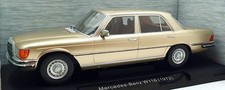 1972 Mercedes Benz S-Class (W116) Beige in 1:18 scale by MCG