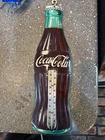 VINTAGE ORIGINAL 1960's COCA COLA BOTTLE THERMOMETER SIGN BY DONASCO MINT