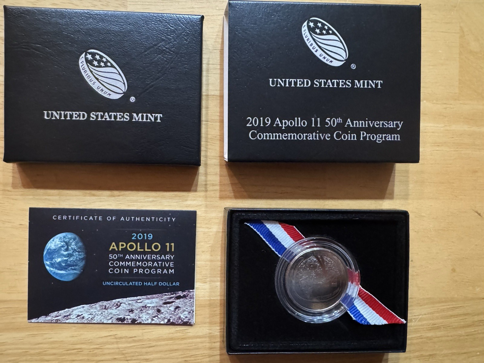 2019 Apollo 11 50th Anniversary Half Dollar US 50 Cent US Mint Set | eBay